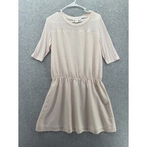 Victoria's Secret Women's T Shirt Dress Solid Pink Size Medium Blouson